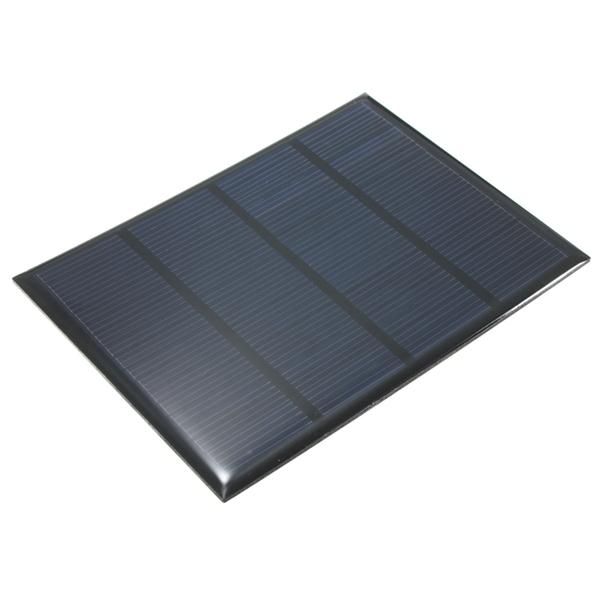 12V 100mA 1.5W polykristallijn mini epoxy zonnepaneel fotovolta?sch paneel