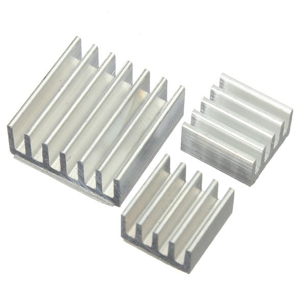 30pcs Adhesive Aluminum Heat Sink Cooler Kit For Cooling Raspberry Pi