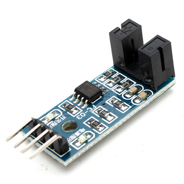 5Pcs Speed MeasuringSensor Switch Counter Motor Test Groove Coupler Module Geekcreit for Arduino - p