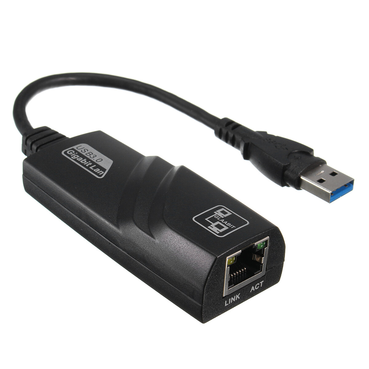 

1000M USB3.0 - RJ45 Ethernet-адаптер Gigabit Netwrok Cable Converter Проводной сетевой адаптер LAN
