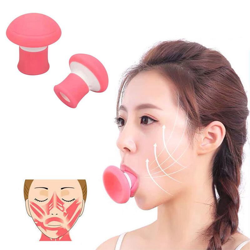 Silicone V Face Facial Lifter Face Slimming Apparatus Double Chin Slim Skin Care Tool Muscle Express