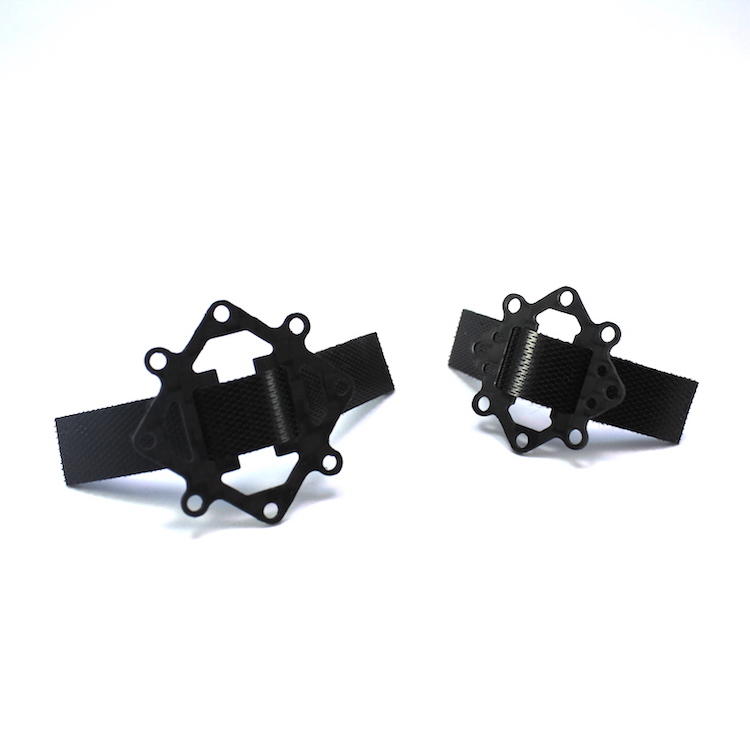 Battery Strap Fixed Plate 16x16mm 20x20mm 3K Carbon Fiber For RC Drone FPV Racing Multi Rotor