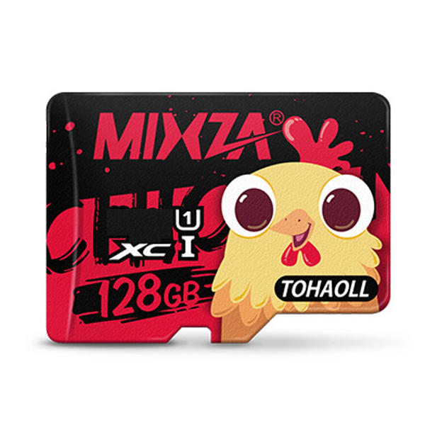 Mixza Year of the Rooster Limited Edition U1 128GB TF Micro Memory Card