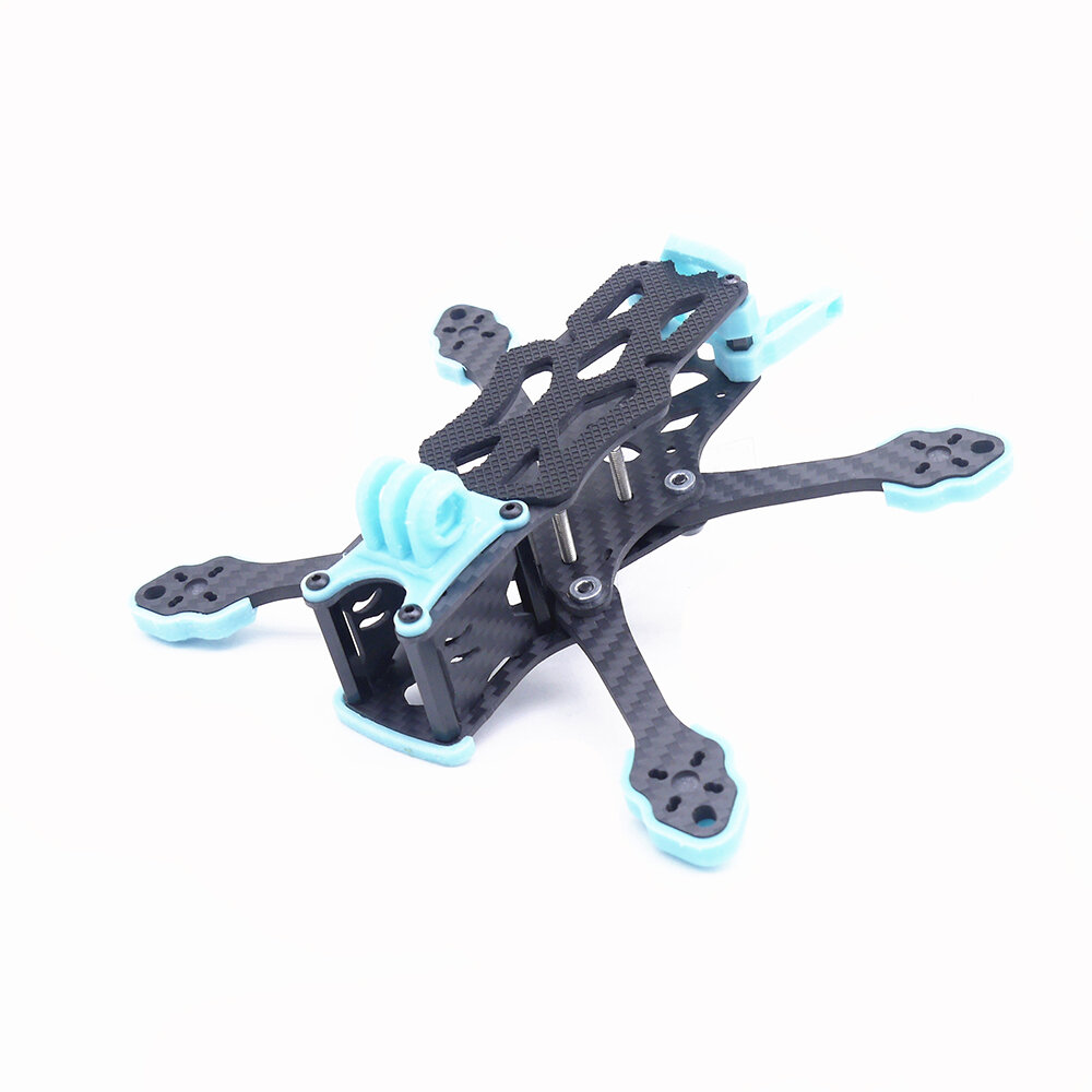 Details about    163mm FPV Racing Drone Frame 3 Inch Carbon Fiber Quadcopter Frame Kit with