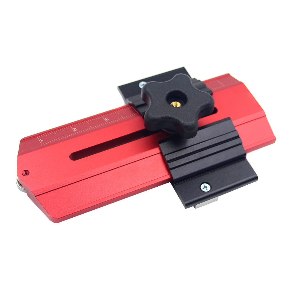 Tablesaw Jig Table Saw Router Cutting Woodworking Feather Board Slicing Positioner Contour Gauge