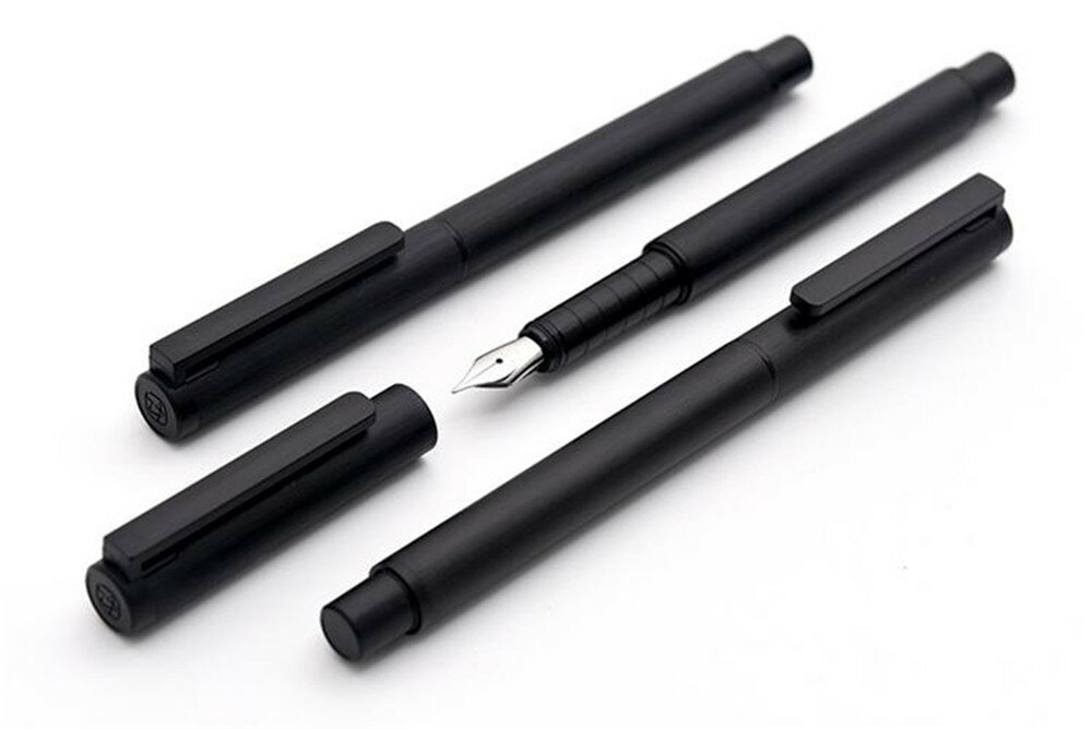 

Pen Luxury Set Black 0.5mm Fountain Pen Simple Business Signing Writing Signature Pens Stationery Business Office Creati
