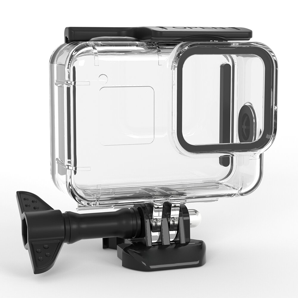 Sheingka 60m防水Soft GoProヒーロー8保護シェルブラック水中Soft Goprohero 8スポーツカメラ用ケースカバー