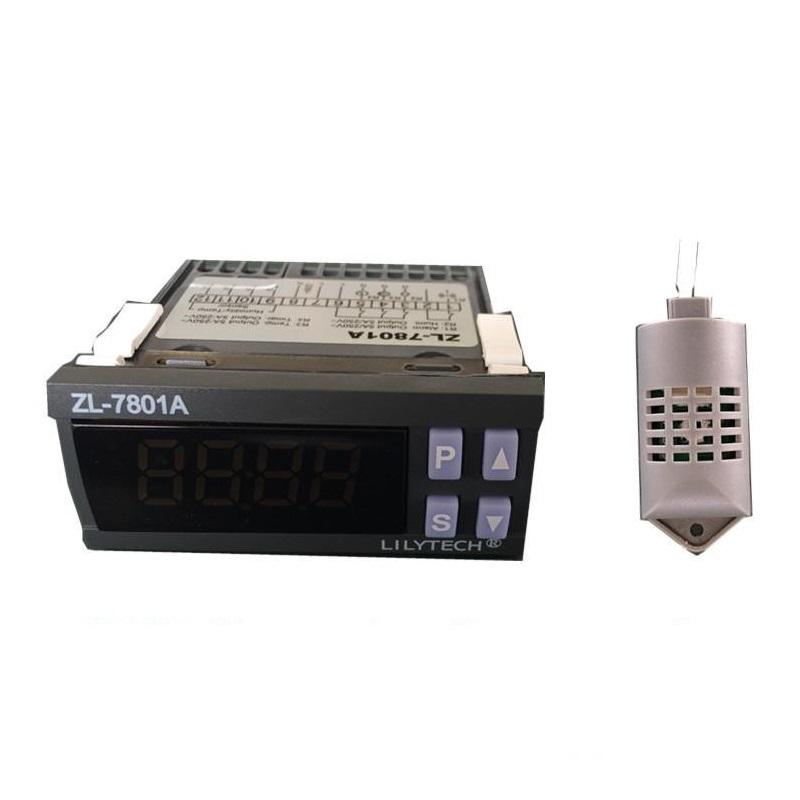 ZL-7801A 100-240 Vac Digitale Thermometer Hygrometer Multifunctionele Automatische Incubator Incubat