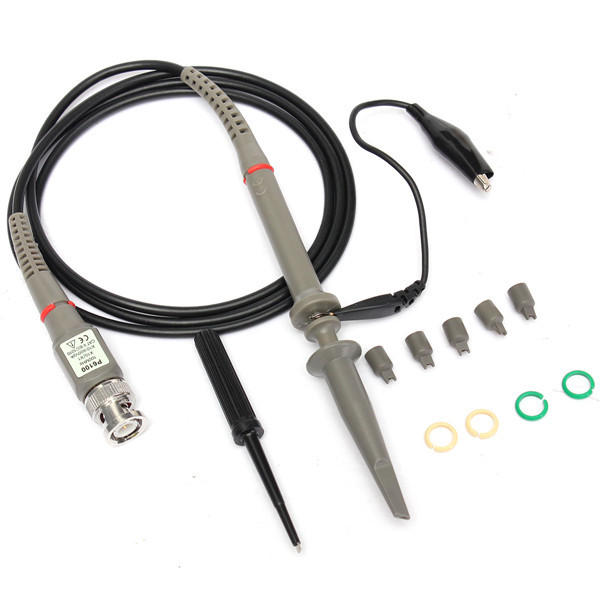 DANIU 1 Set P6100 DC-100MHz Oscilloscoop Probe 100MHz Scope Clip Probe voor Tektronix