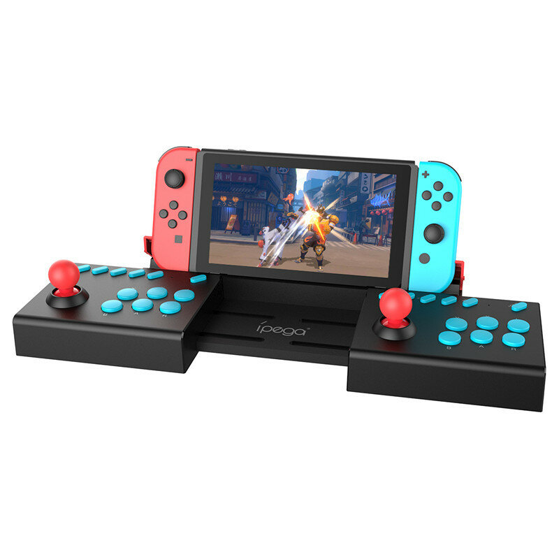 iPega PG-SW002 Arcade Controller Dual Rocker Joysticks voor Nintendo Switch Game Console Turbo Wirel