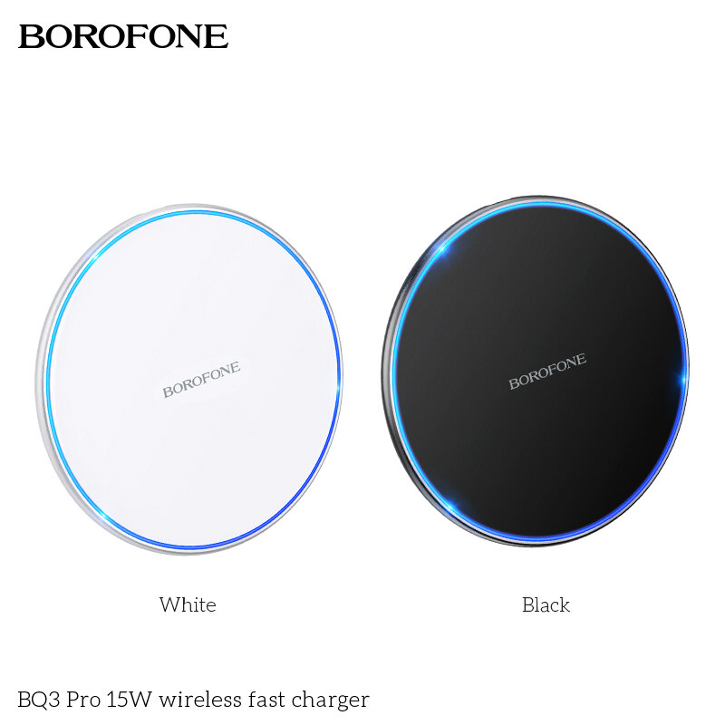 

BOROFONE BQ3 Pro 15W Fast Charging Wireless for iPhone 12 12 Pro Max for Samsung Galaxy Z Fold 2 Ulefone Armor 10