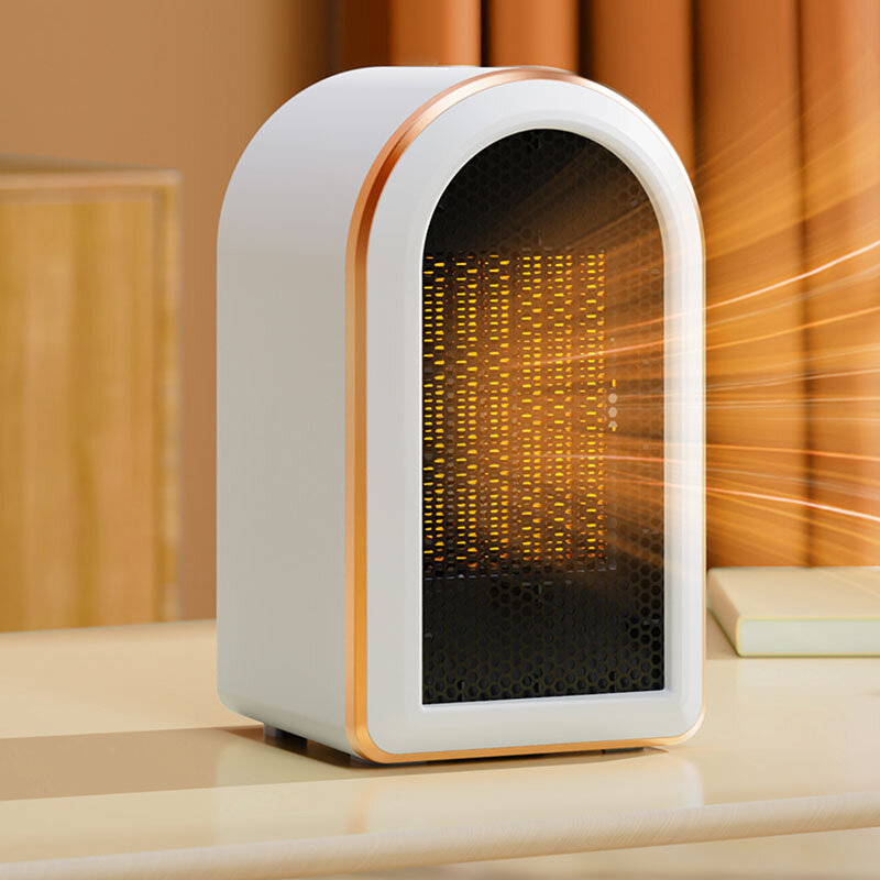 

1200W Electric Heater Portable Desktop Fan Heater PTC Ceramic Heating Warm Air Blower Home Office Warmer Machine for Win