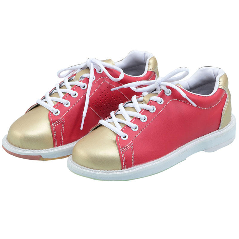 Newly Fashion Женское Красная обувь для боулинга Кожаная обувь Повседневная спортивная обувь смешанного цвета Обувь