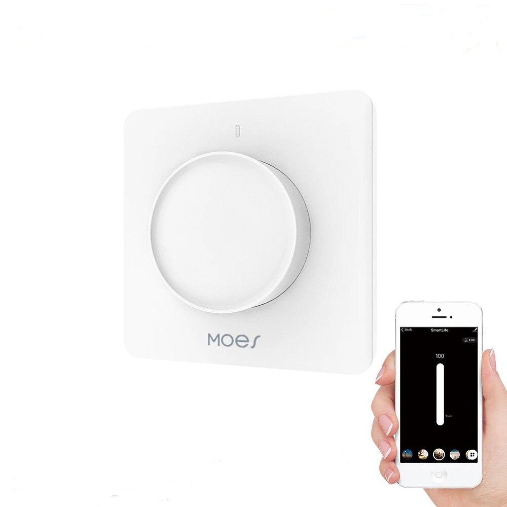 best price,moeshouse,wifi,smart,rotary,light,dimmer,switch,eu,discount