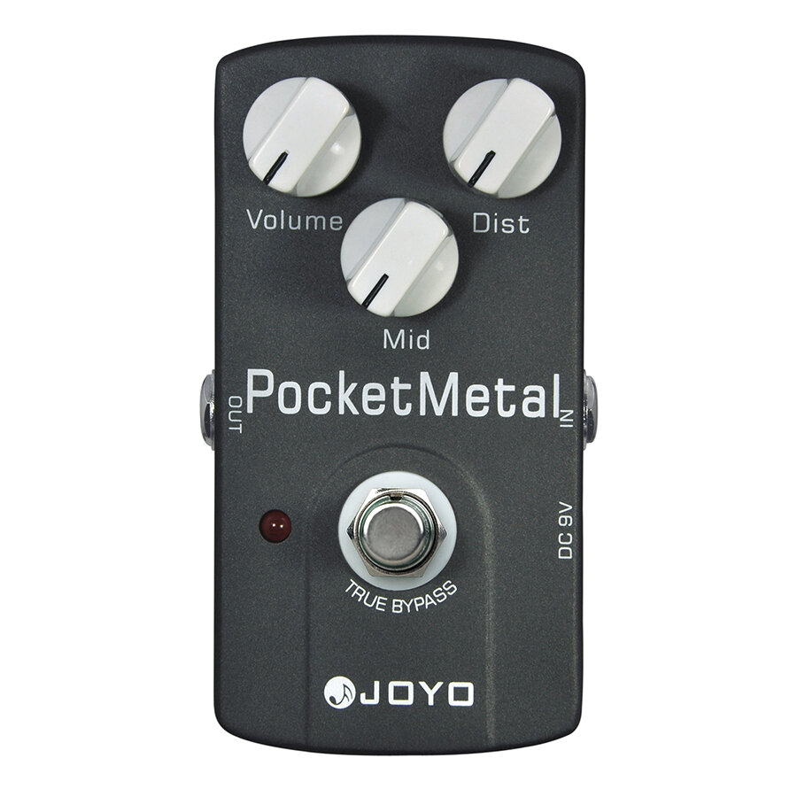 JOYO JF-35 Elektrische Gitaar Distortion Effect Pedaal Pocket Metal Drive Mid Tone True Bypass Muzie