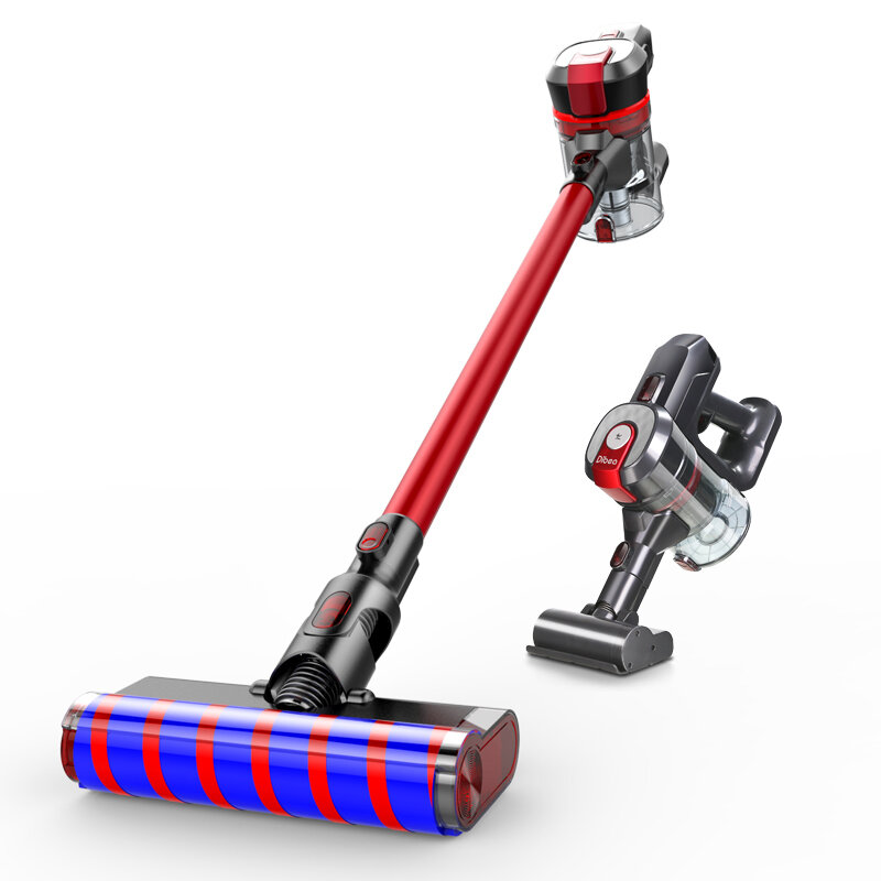 Dibea D008Pro Cordless Vacuum Cleaner 17000Pa Powerful Suction 250W Brushless Motor