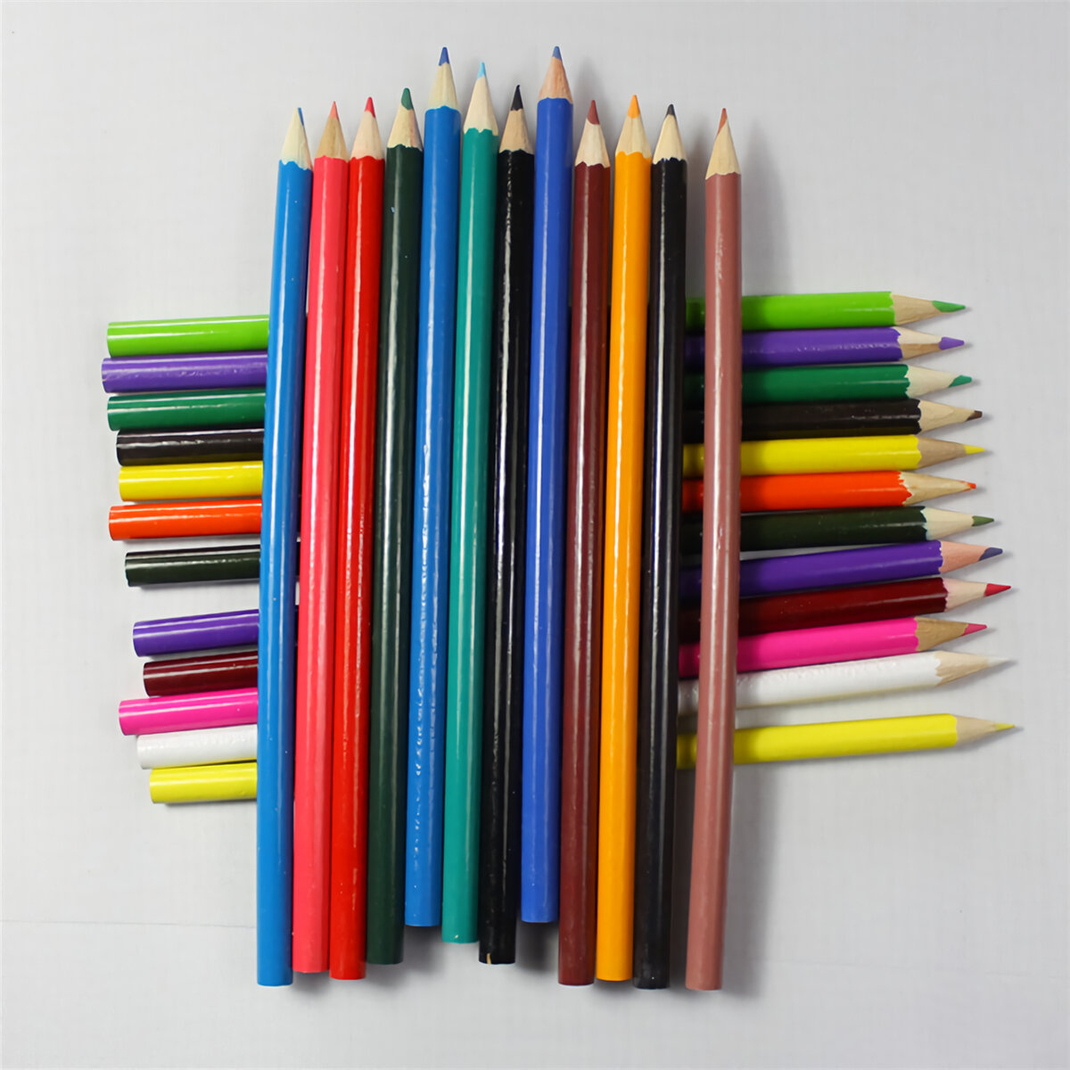 24-color Colored Pencils Wood Artist Painting Oil Color Pencil for School Drawing Sketch Art Supplie