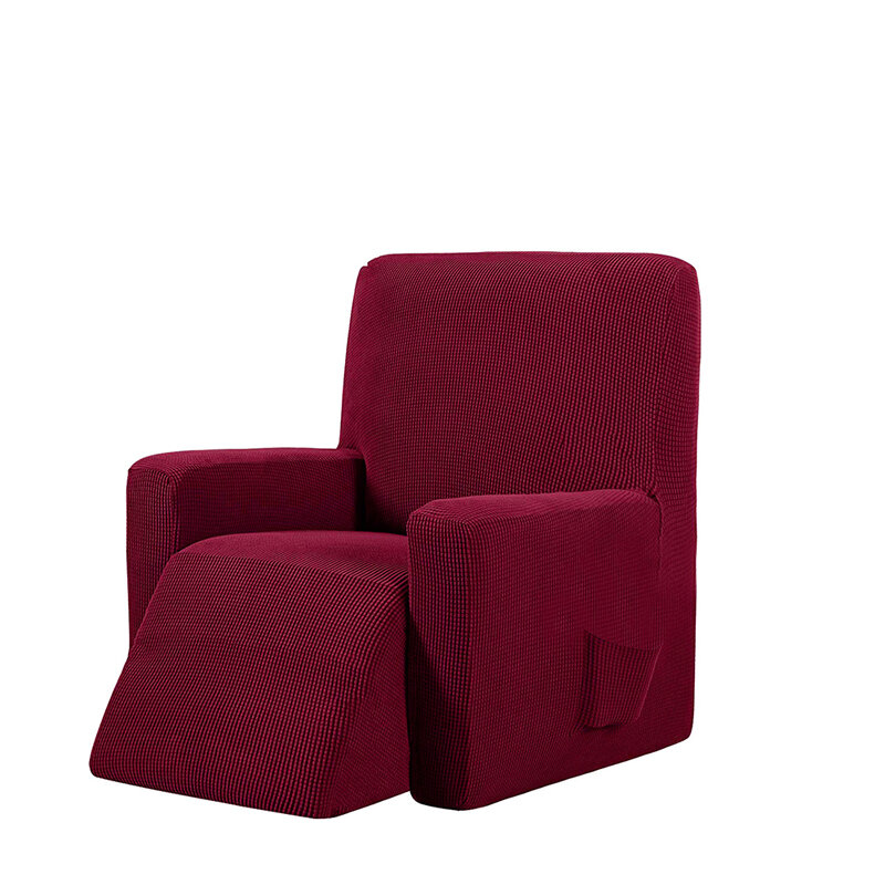 غطاء كرسي استرخاء مرن تغطية كاملة غطاء أريكة قابل للتمدد غطاء كرسي بذراعين مقاوم للأتربة