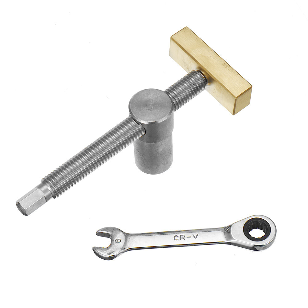 Ganwei 20MM Brass Stainless Steel Woodworking Adjustable Holder With Quick Clamping Tenon Stop For D
