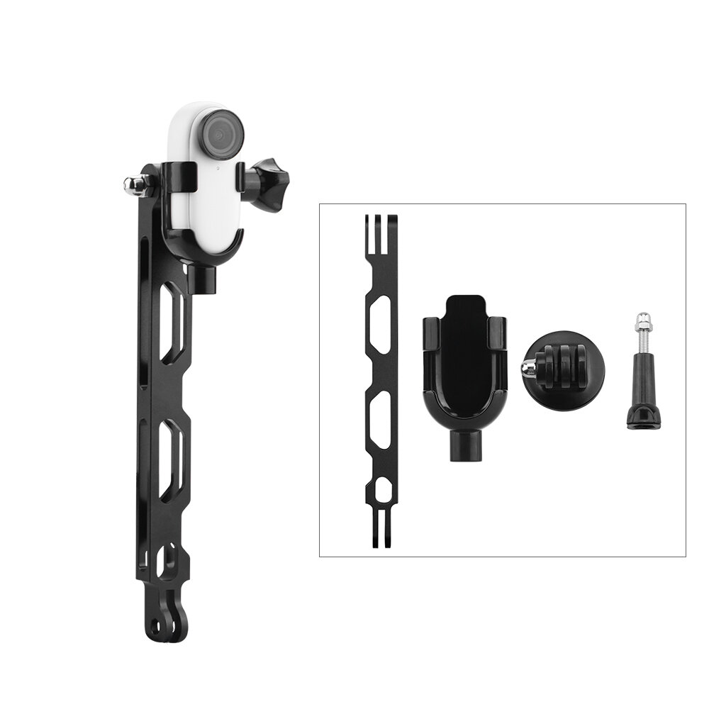 1/4 Inch Schroefgat Camera Beschermende Frame Extension Arm Adapter Base Accessoires voor Insta360 G