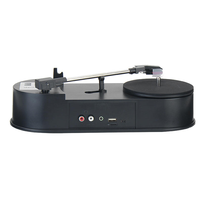 EZCAP 613 Mini platenspeler Vinyl LP Opnemen op MP3 USB-oplaadapparaat SD-kaart Flash-drive rechtstr