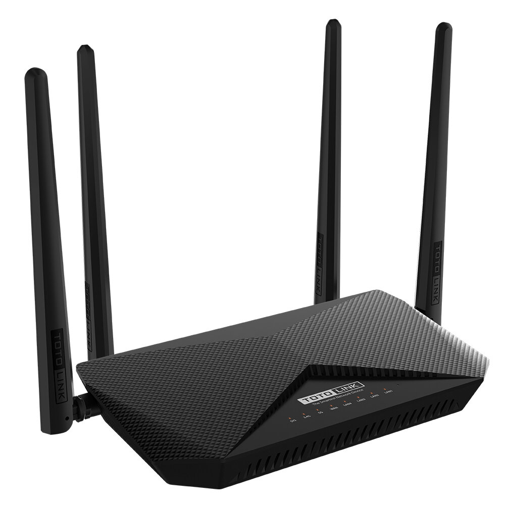 

TOTOLINK AC1200 Wireless Dual Band Gigabit Router 1167Mbps MU-MIMO IPv6 WiFi Router Support AP WISP Repeater Mode
