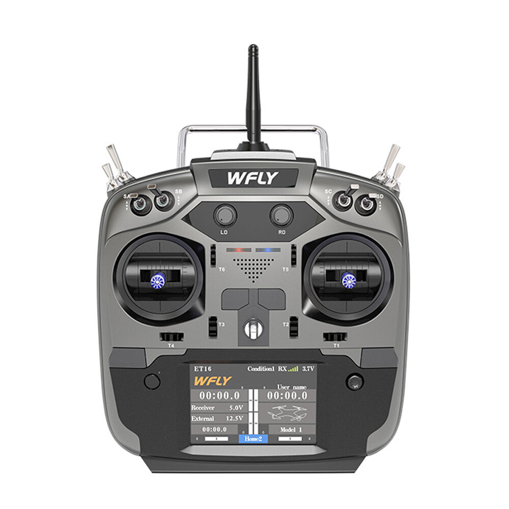 WFLY ET16 2.4GHz 16CH FHSS Transmitter + RF209S 9CH Receiver
