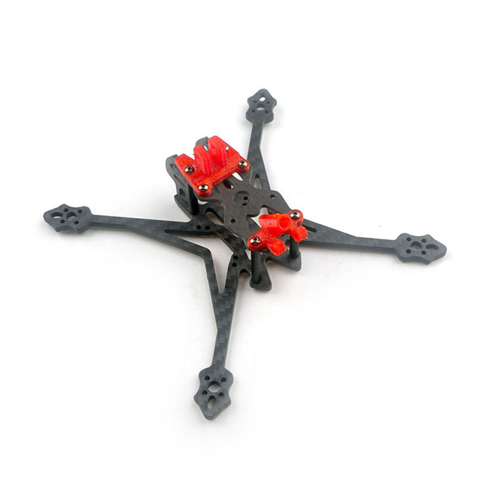 

Happymodel Crux35 Spare Part 150mm Wheelbase 3K Carbon Fiber 3.5 Inch Frame Kit for RC FPV Racing Drone