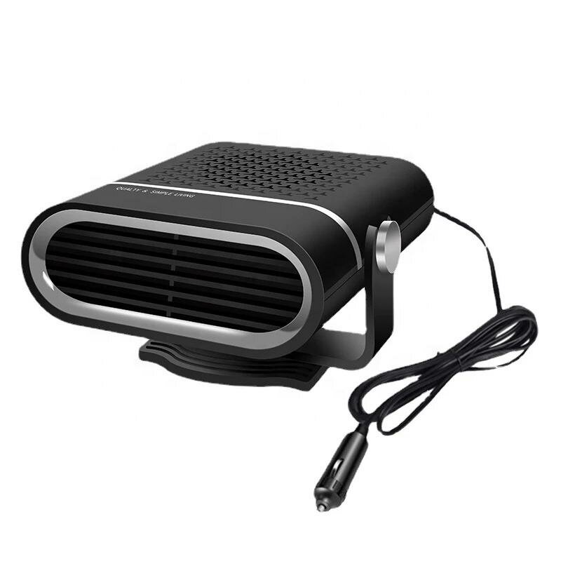 

150W 12V Portable Car Heater 2 in 1 Heating Cooling Electric Fan 360° Adjustable Defrosting Demist