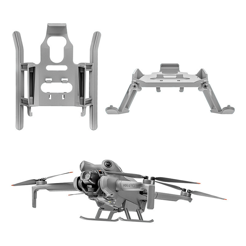 

STARTRC Foldable Extended Heighten Landing Gear Skid Legs Protector Support for DJI Mini 4 PRO RC Drone Quadcopter