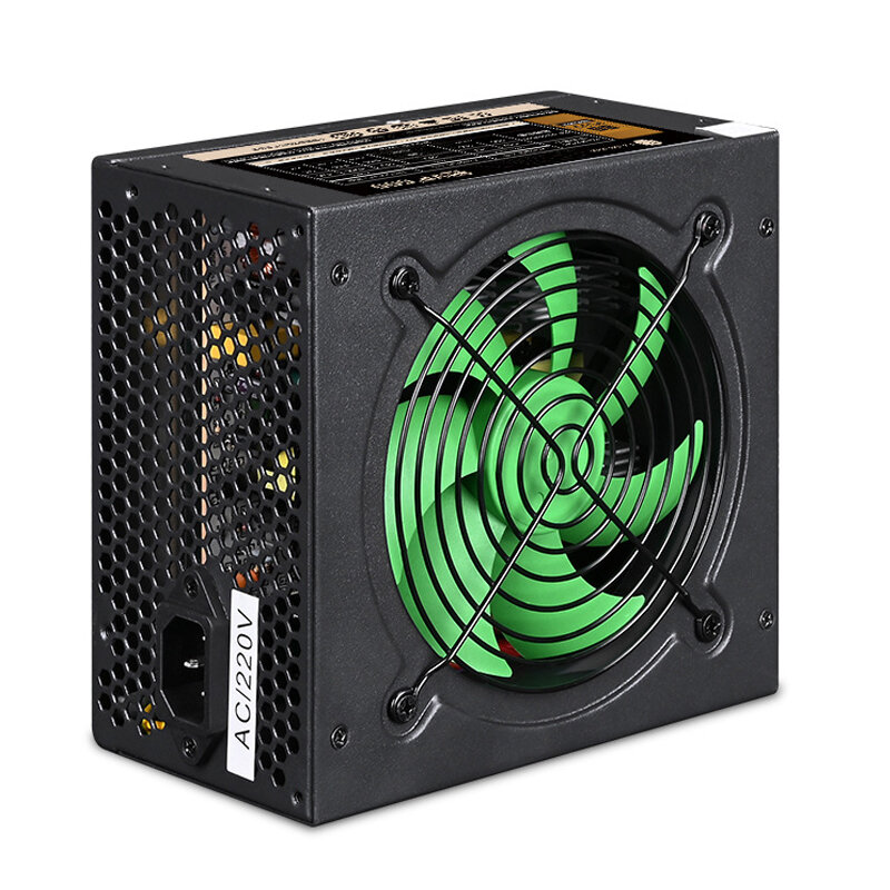 

GAMEKM ATX 600W PC Power Supply Rated 600W PC Power Supplies Bronze Certification Ative FPC 120MM Cooling Fan