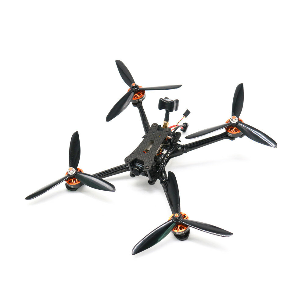 Eachine Tyro119 250mm F4 OSD 6 Inch 3-6S DIY FPV Racing Drone PNP met Runcam Nano 2 FPV-camera