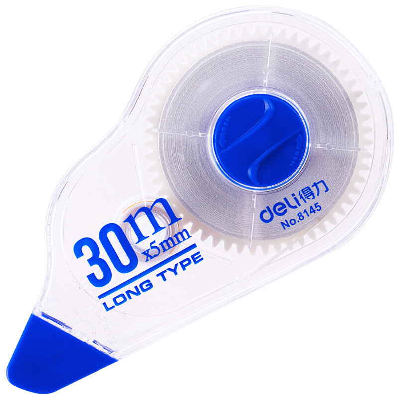 Deli 8145 Correction Tape Tape Roller Students Stationery School Supplies 5mm*30m Correction Supplies Random color