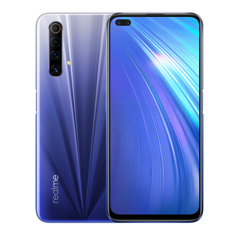 

Realme X50m 5G CN Version 6.57 inch FHD+ 120Hz Refresh Rate NFC Android 10 48MP Quad Rear Camera 6GB 128GB Snapdragon 76