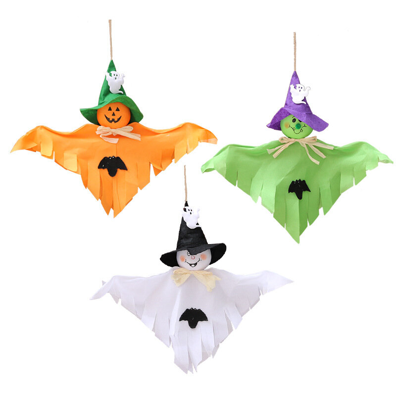 

Halloween Hanging Ghost Decor Specter Party Ornament Pendant Props Halloween Party Indoor Outdoor Decor