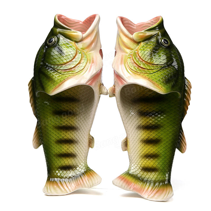 Творческий стиль рыбы Пляжный Моделирование обуви Тапки для Женское и мужчин