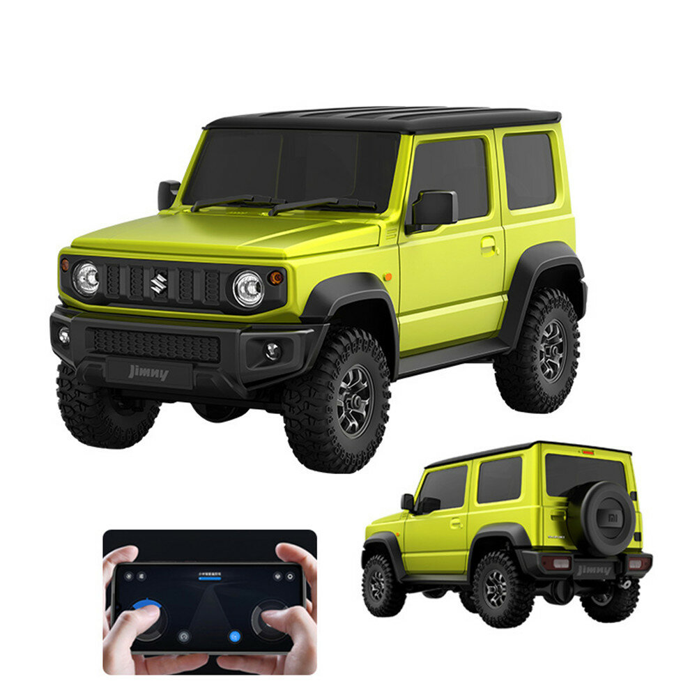 

XIAOMI XMYKC01CM for Suzuki Jimny Sierra Yellow Intelligent 1:16 Proportional 4WDApp Control RC Car Vehicles Model