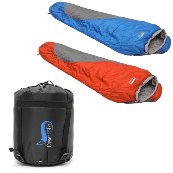Single Person Sleeping Bag Outdoor Camping Hiking Travel With Carrying Case Waterproof 