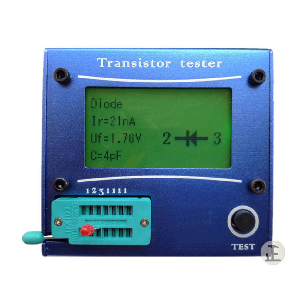 Mega328 M328 LCR-T4 12846 LCD Digitale Transistor Tester Meter Achtergrondverlichting Diode Triode C