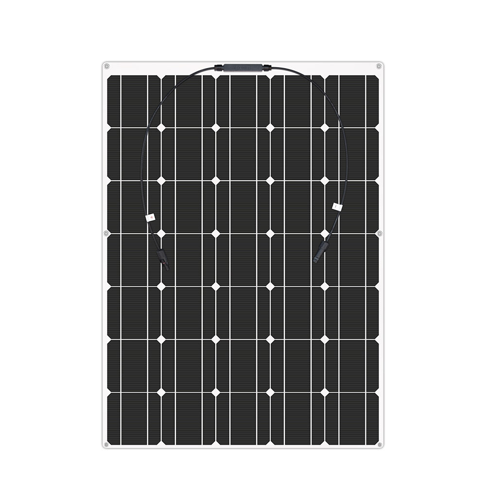150W لوحة شمسية مرنة محمولة البطارية شاحن خلية شمسية أحادية البلورية في الهواء الطلق للتخييم والسفر