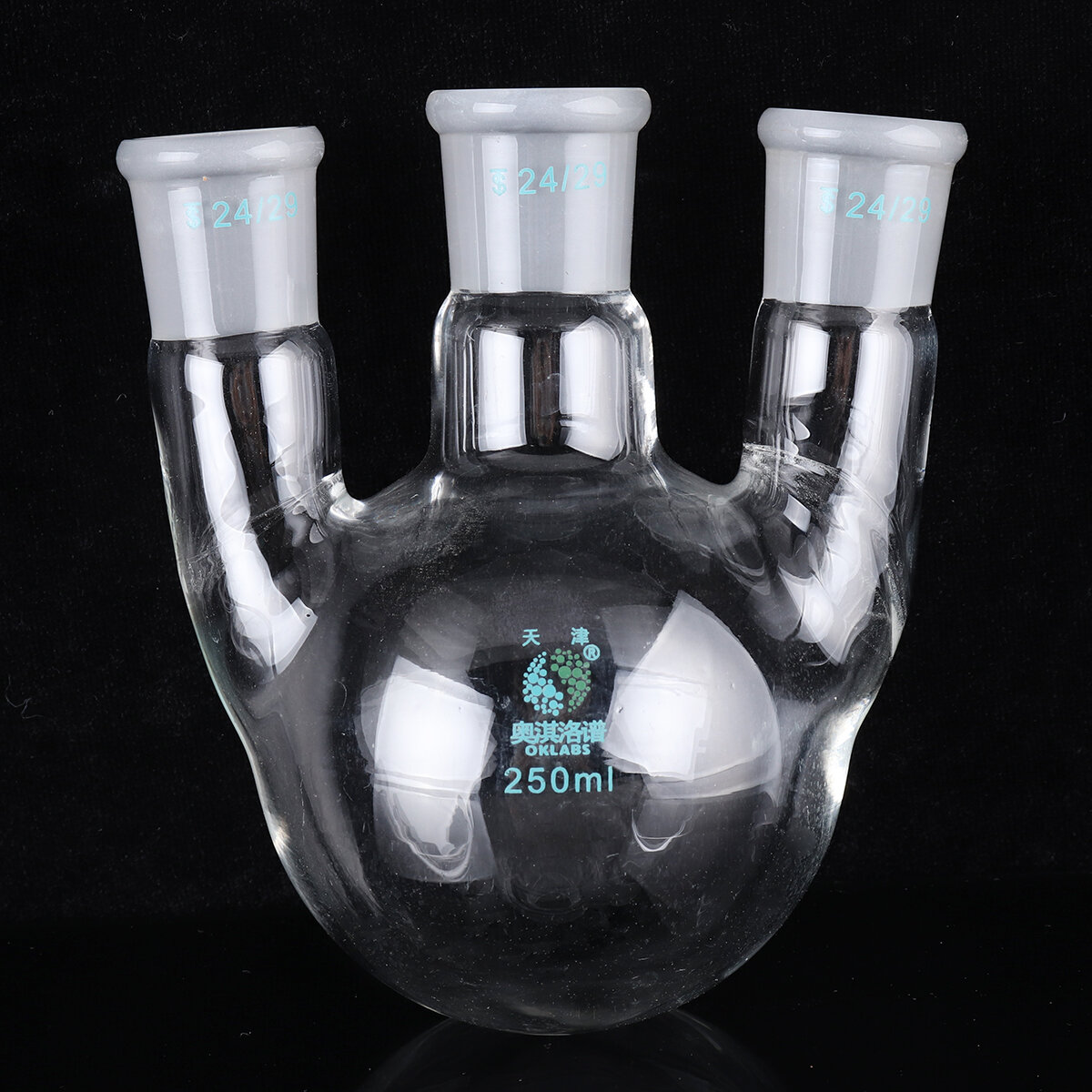 100ml 250ml 500ml Glass 2429 Three Neck Round Bottoom Boiling Flask 3 Neck Laboratory Glassware