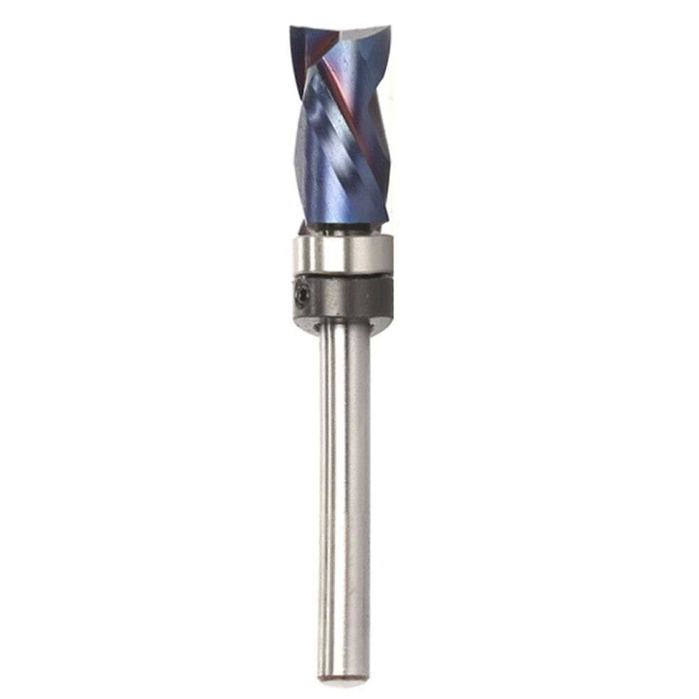 

Blue Nano Coated High-End Milling Cutter Hard Alloy Extended Shaft Versatile Woodworking Tool Superior Precision Durable