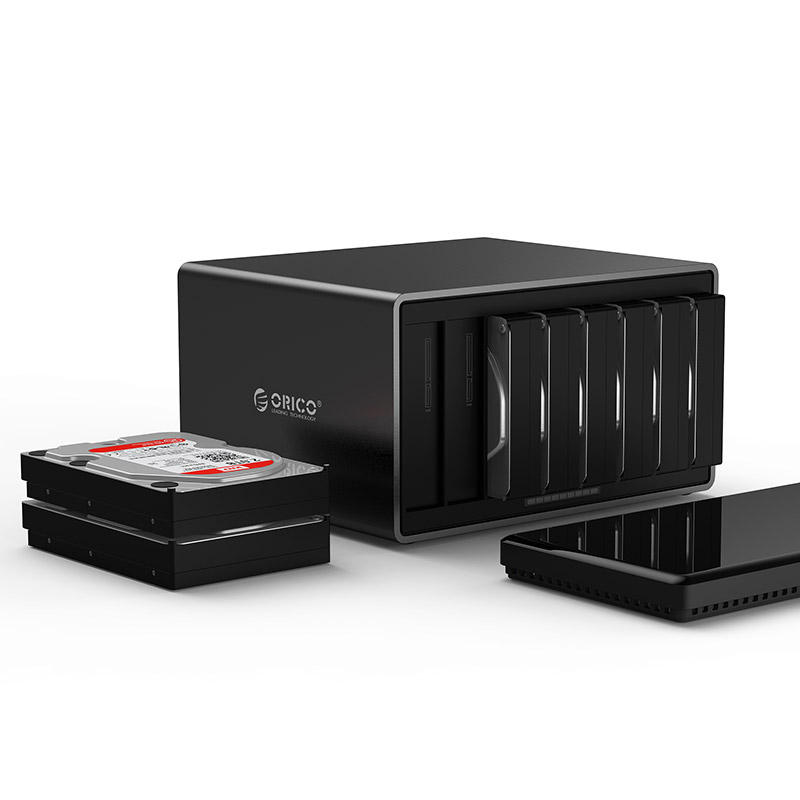 Orico NS800U3 8-Bay 3.5 Inch USB 3.0 UASP Hard Drive Enclosure Storage System