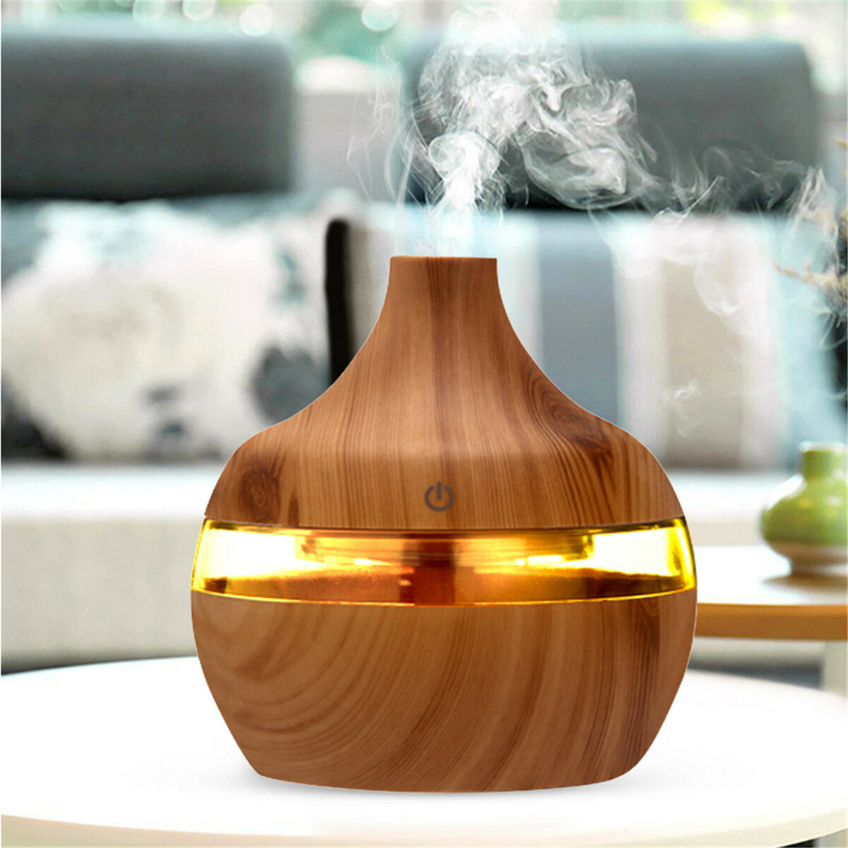 300ml Aroma Humidifier Ultrasonic Essential Oil Diffusers LED Spa Mist Purifier 