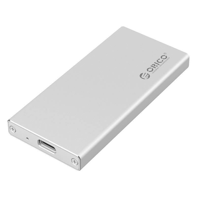 Orico MSA-UC3 6Gbpsアルミ合金USB 3.1 Gen 1 Type-C mSATA SSDハードドライブエンクロージャ