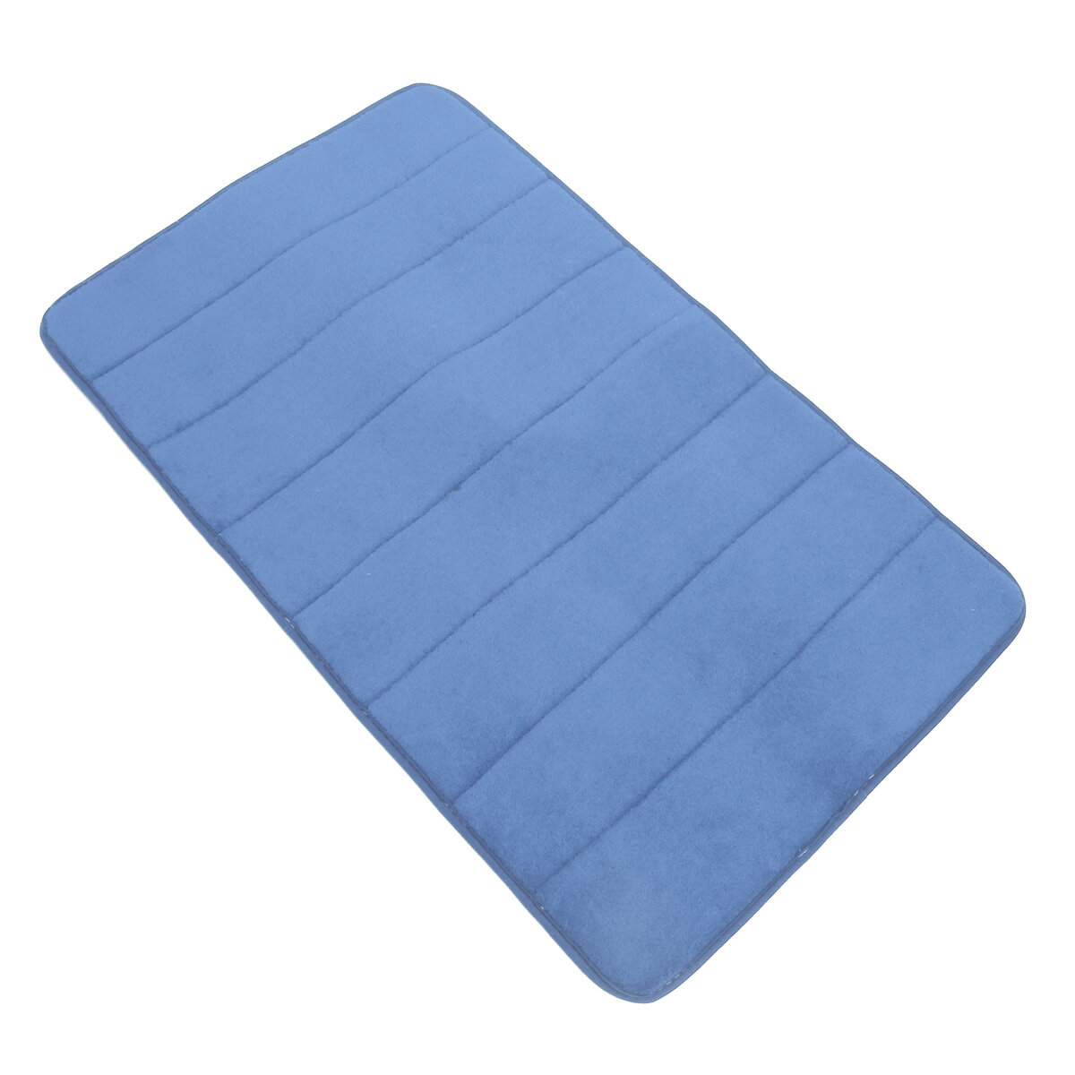 honana wx-326 50x80cm stripe pattern memory foam mat absorbent bathroom ...