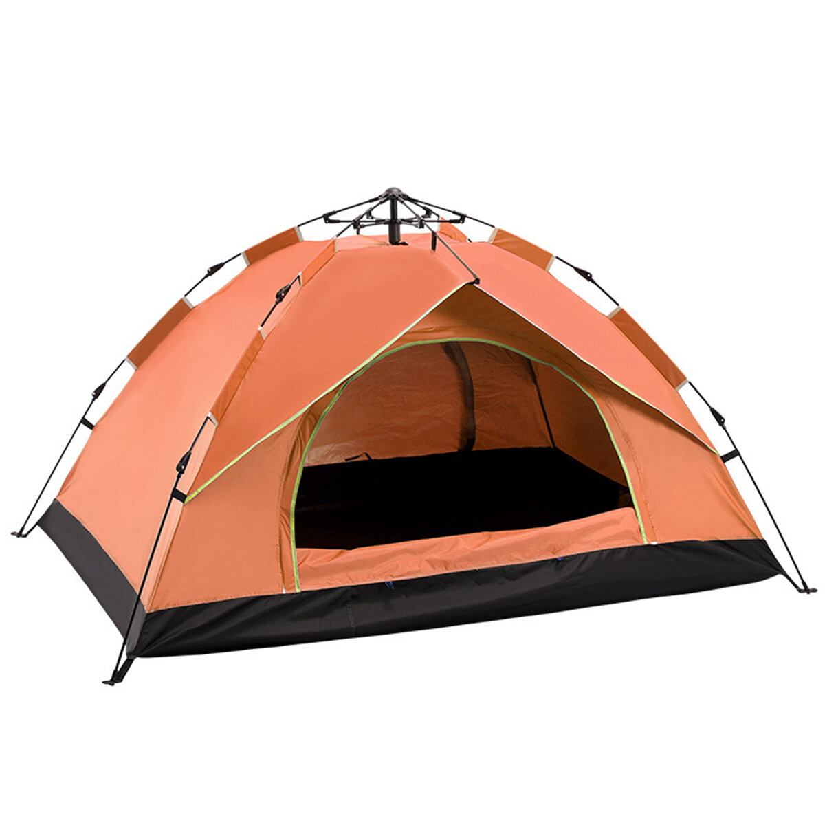 3-4人のための自動クイックオープンキャンプテント屋外UV保護防水テント