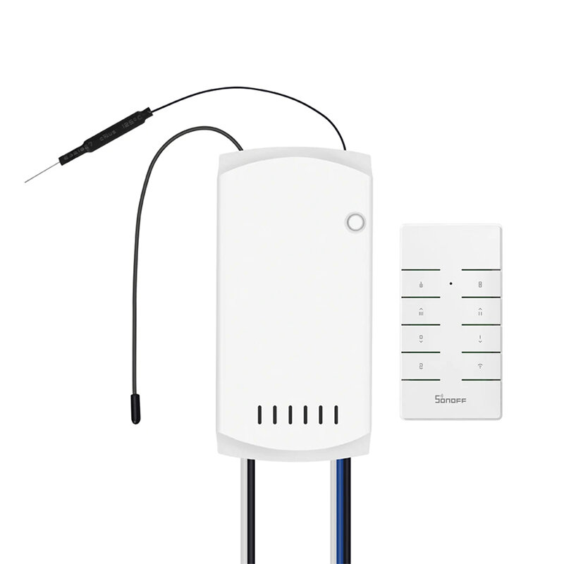 

SONOFF iFan04-H WiFi Smart Fan Switch 220-240V Adjust Fan Light Controller Support APP Voice 433MHz RF Remote Control wi