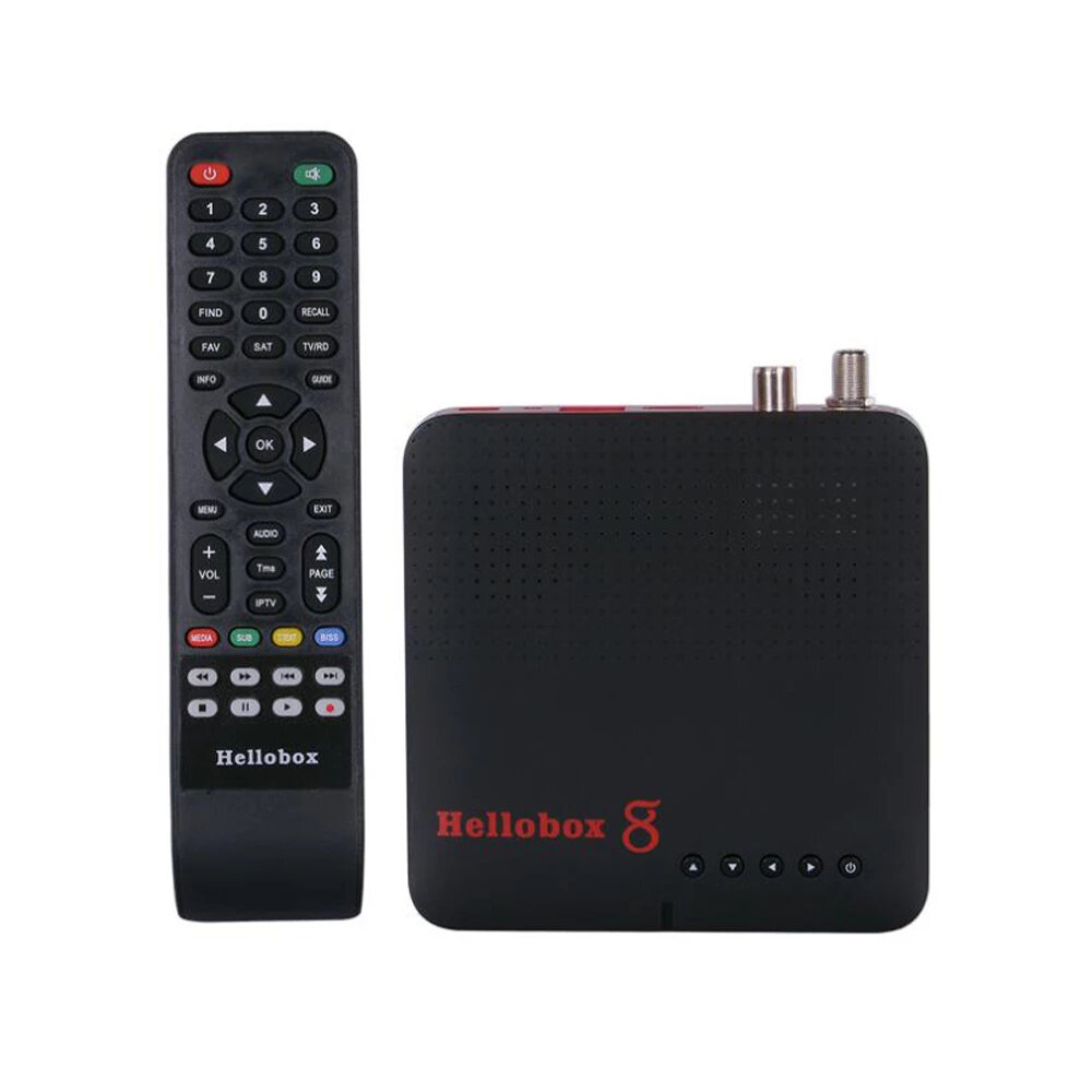 

Hellobox 8 DVB-T2 C DVB-S2 S2X Combo WiFi Set Top Box 1080P Full HD Satellite Receiver Tuner HEVC H.265 TV Play