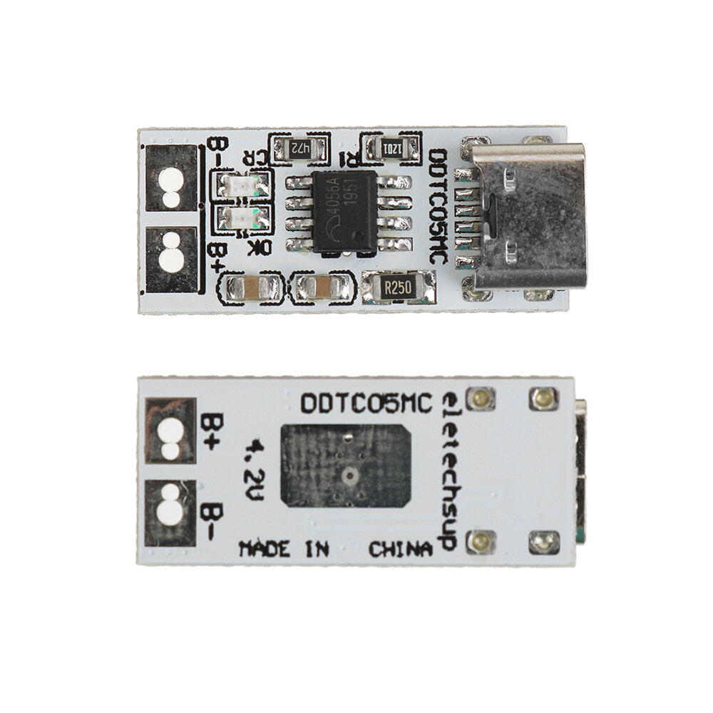 DDTC05MC Type-C USB 5V naar 4.35V Li-ion Li-Po lithiumbatterijopladermodule voor 3,8 V 18650 mobiele
